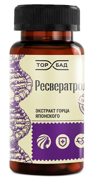 Торбад Ресвератрол, капсулы 60шт БАД Торбад Ресвератрол, капсулы 60шт БАД