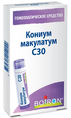 Кониум макулатум С30 гомеопатический монокомпонентный препарат растительного происхождения 4 г