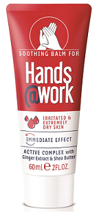 Hands@work (Хэндс энд вёк) бальзам для рук успокаивающий, 60мл Hands@work (Хэндс энд вёк) бальзам для рук успокаивающий, 60мл