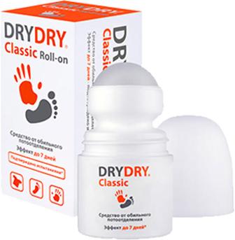 Купить драйдрай (dry dry) классик ролл-он дезодорант-антиперспирант от обильного потоотделения 35 мл в Арзамасе