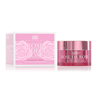 Librederm Rose de rose (Либридерм) крем для лица ночной возрождающий, 50мл