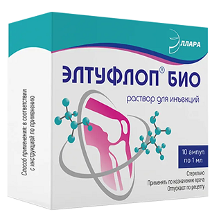 Элтуфлоп БИО, раствор для инъекций ампулы 1мл 10шт Элтуфлоп БИО, раствор для инъекций ампулы 1мл 10шт
