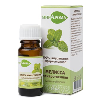 МирАрома масло эфирное  Мелиссы лекарственной, 10мл МирАрома масло эфирное  Мелиссы лекарственной, 10мл