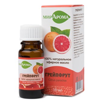 МирАрома масло эфирное Грейпфрута, 10мл МирАрома масло эфирное Грейпфрута, 10мл