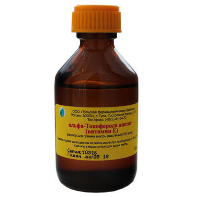 Купить альфа-токоферола ацетат (витамин е), раствор для приема внутрь, масляный 300мг/мл, флакон 50мл в Арзамасе