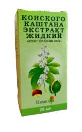 Конского каштана экстракт жидкий, 25мл Конского каштана экстракт жидкий, 25мл
