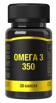 Омега-3 350, капсулы 30шт БАД