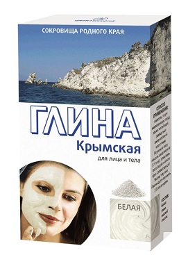 Фитокосметик Глина Крымская белая, 100г