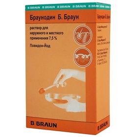 Купить браунодин б.браун, раствор для местного и наружного применения 7,5%, флакон 100мл в Арзамасе