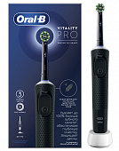 Купить oral-b (орал-би) электрическая зубная щетка vitality pro d103.413.3 тип 3708 с зарядным устройством, тип 3757, черный в Арзамасе