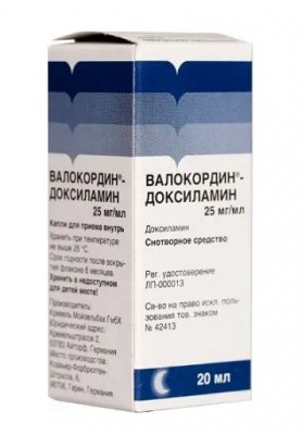 Купить валокордин-доксиламин, капли для приема внутрь 25мг/мл, флакон 20мл в Арзамасе