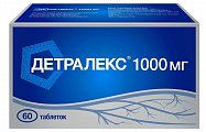 Купить детралекс, таблетки, покрытые пленочной оболочкой 1000мг, 60 шт в Арзамасе