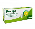 Купить розарт, таблетки, покрытые пленочной оболочкой 5мг, 90 шт в Арзамасе