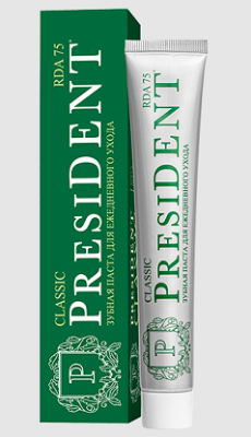 Купить президент (president) зубная паста классик, 100мл в Арзамасе