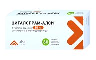 Купить циталопрам, таблетки, покрытые пленочной оболочкой 10мг, 30 шт в Арзамасе