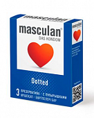 Купить masculan (маскулан) dotted презервативы с пупырышками 3шт в Арзамасе