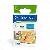 Купить ecoplast activ набор тканевых пластырей, 16 шт в Арзамасе