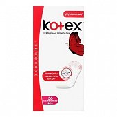 Купить kotex (котекс) прокладки ежедневные ультратонкие 56шт в Арзамасе