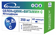 Купить селен+цинк+витамин с югмедфарм, капсулы 60шт бад в Арзамасе