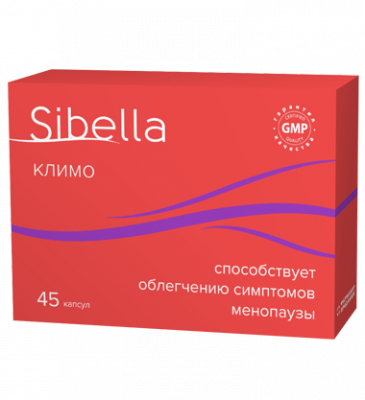 Купить sibella (сибелла) климо, капсулы 200мг, 45 шт бад в Арзамасе