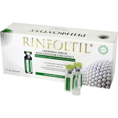 Купить rinfoltil (ринфолтил) липосомальная сыворотка против выпадения волос для интенсивного роста волос, 30 шт в Арзамасе