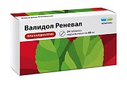 Купить валидол-реневал, таблетки подъязычные 60мг, 24 шт в Арзамасе