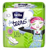 Купить bella (белла) прокладки for teens ultra relax супертонкие део 10 шт в Арзамасе