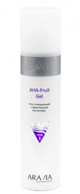 Купить aravia (аравиа) гель для лица очищающий с фруктовыми кислотами ана fruit gel, 250мл в Арзамасе