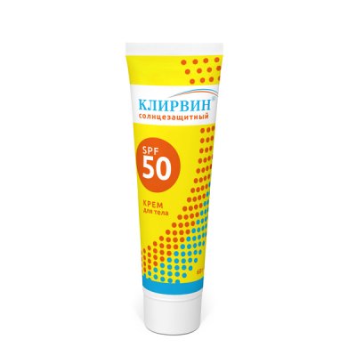 Купить клирвин крем для тела солнцезащитный, 60мл spf 50 в Арзамасе