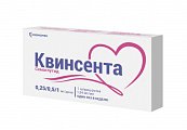 Купить квинсента, раствор для подкожного введения 0,25/0,5/1 мг/доза, шприц-ручка 3 мл, в комплекте с иглами 9 шт в Арзамасе