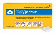 Купить табдолгит, таблетки покрытые пленочной оболочкой 400мг+325мг, 10 шт в Арзамасе