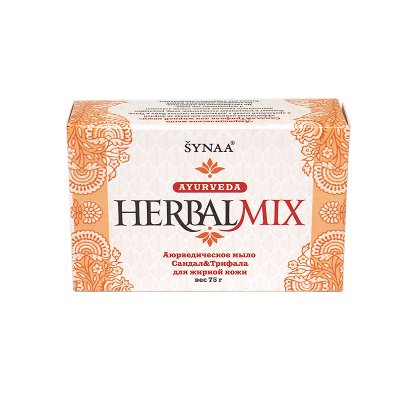 Купить aasha (ааша) herbalmix мыло твердое аюрведическое сандал и трифала, 75г в Арзамасе