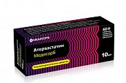 Купить аторвастатин медисорб, таблетки, покрытые пленочной оболочкой 10мг, 60 шт в Арзамасе