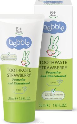 Купить bebble (бэблл) зубная паста детская с ароматом клубники, 50мл в Арзамасе
