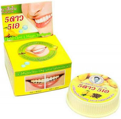 Купить 5 star cosmetic (5 стар косметик) зубная паста травяная с экстрактом манго, 25г в Арзамасе