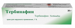 Купить тербинафин, крем для наружного применения 1%, 30 г в Арзамасе