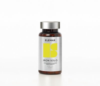 Купить elemax iron solo (элемакс железо соло) таблетки, 60 шт бад в Арзамасе