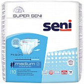 Купить seni (сени) подгузники супер медиум 2 10шт в Арзамасе