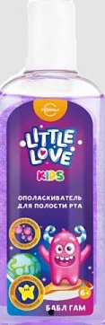 Little Love (Литтл Лав) ополаскиватель для полости рта детский Бабл гам 6+, фл 300 мл