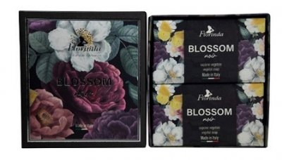 Купить florinda (флоринда) набор мыло туалетное твердое черные цветы, 200г 2шт в Арзамасе