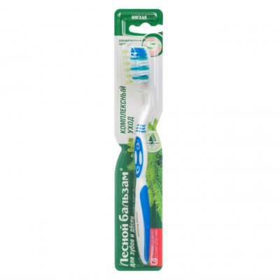 Купить лесной бальзам зубная щетка комплексный уход мягкая, 1 шт в Арзамасе