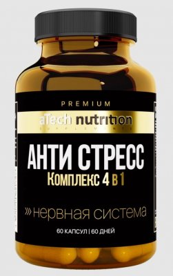 Купить atech nutrition premium (атех нутришн премиум) анти стресс, таблетки массой 620 мг 60 шт. бад в Арзамасе