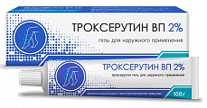 Купить троксерутин вп, гель для наружного применения 2% 100г в Арзамасе