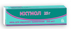 Купить ихтиоловая мазь, 20%, туба 25г в Арзамасе
