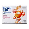 Купить рыбий жир с витаминами а,д,е витатека, капсулы 370мг, 100 шт бад в Арзамасе