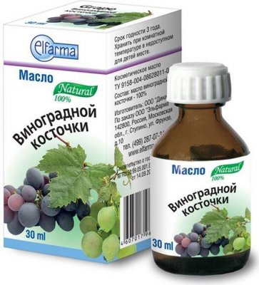 Купить масло косм виноград.косточки 30мл (ботаника ооо, россия) в Арзамасе