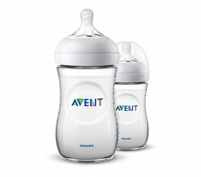 Купить avent (авент) бутылочка для кормления с 1 месяца natural 260 мл 2 шт (scf033/27) в Арзамасе