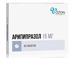 Купить арипипразол, таблетки 15мг, 30 шт в Арзамасе