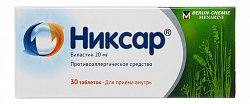 Купить никсар, таблетки 20мг, 30 шт от аллергии в Арзамасе