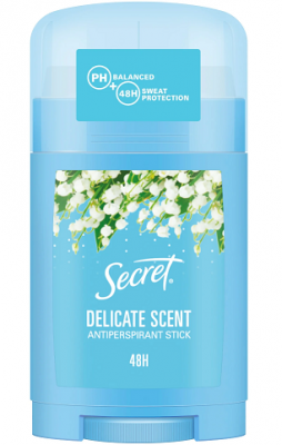 Купить секрет (secret) антиперспирант твердый delicate scent, 40мл в Арзамасе